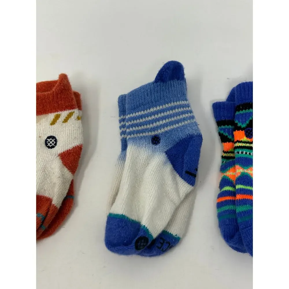 Stance Baby/Toddler Socks, Lot of 3 Pairs, Gently Used